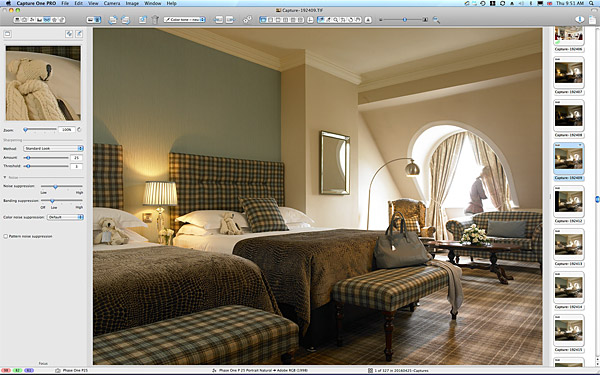 First picture taken in the Deluxe Family Room at Killarney Park Hotel in the Irish County of Kerry.