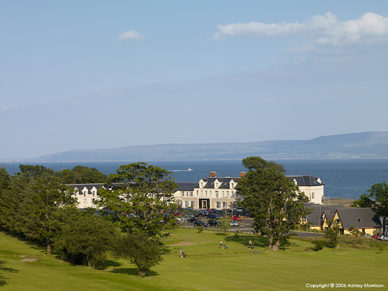 The Redcastle Hotel near the town of Moville on the Inishowen Peninsula of County Donegal.